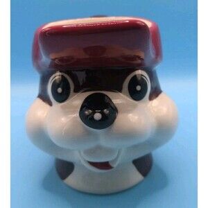 Buc-ee's Novelty Sculpted 3D Coffee Mug Cup Unique Animal Beaver Bucees